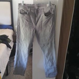 Cosmic Blue Love gray jeans